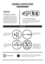 Preview for 14 page of Furniture of America FGI-18603C21-M Assembly Instructions Manual