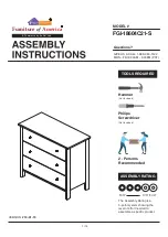 Furniture of America FGI-18604C21-S Assembly Instructions Manual preview