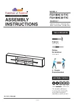 Preview for 1 page of Furniture of America FGI-1884C12-TVC Assembly Instructions Manual