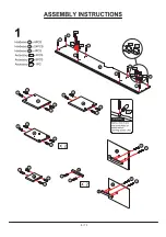 Preview for 8 page of Furniture of America FGI-1884C12-TVC Assembly Instructions Manual