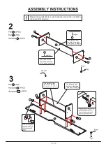 Preview for 9 page of Furniture of America FGI-1884C12-TVC Assembly Instructions Manual