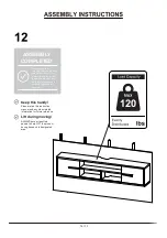 Preview for 14 page of Furniture of America FGI-1884C12-TVC Assembly Instructions Manual