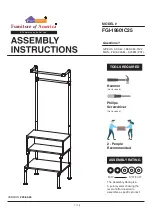 Furniture of America FGI-19601C25 Assembly Instructions Manual preview