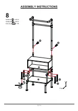 Preview for 12 page of Furniture of America FGI-19601C25 Assembly Instructions Manual