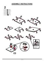 Preview for 9 page of Furniture of America FGI-1989C20 Assembly Instructions Manual