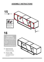 Preview for 16 page of Furniture of America FGI-1989C20 Assembly Instructions Manual