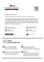 Preview for 3 page of Furniture of America FGI-2067C21 Assembly Instructions Manual