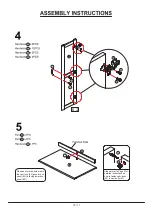 Preview for 10 page of Furniture of America FGI-2067C21 Assembly Instructions Manual