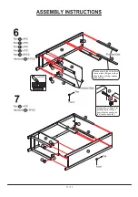 Preview for 11 page of Furniture of America FGI-2067C21 Assembly Instructions Manual