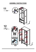 Preview for 14 page of Furniture of America FGI-2067C21 Assembly Instructions Manual