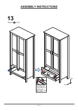 Preview for 15 page of Furniture of America FGI-2067C21 Assembly Instructions Manual