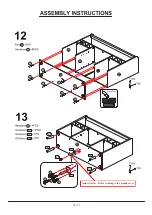 Preview for 14 page of Furniture of America FGI-2070C21 Assembly Instructions Manual