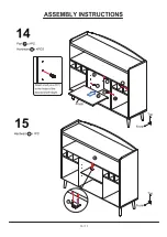 Preview for 15 page of Furniture of America FGI-2070C21 Assembly Instructions Manual