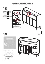 Preview for 17 page of Furniture of America FGI-2070C21 Assembly Instructions Manual