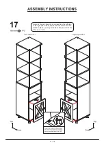 Preview for 17 page of Furniture of America FGI-2087C35-TR Assembly Instructions Manual