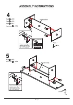 Preview for 11 page of Furniture of America FGI-2087C35 Assembly Instructions Manual