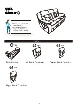 Preview for 5 page of Furniture of America Flint CM6565-SF Assembly Instructions Manual