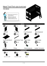 Preview for 5 page of Furniture of America FOA-BK652 Assembly Instructions Manual