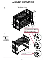 Preview for 8 page of Furniture of America FOA-BK652 Assembly Instructions Manual