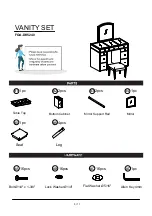 Preview for 5 page of Furniture of America FOA-DK5240 Assembly Instructions Manual