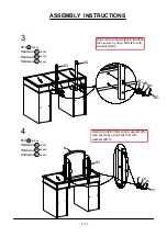 Preview for 8 page of Furniture of America FOA-DK5240 Assembly Instructions Manual