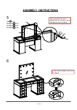 Preview for 10 page of Furniture of America FOA-DK5682 Assembly Instructions Manual