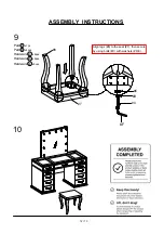 Preview for 12 page of Furniture of America FOA-DK5682 Assembly Instructions Manual