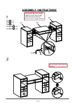 Preview for 8 page of Furniture of America FOA-DK5683 Assembly Instructions Manual