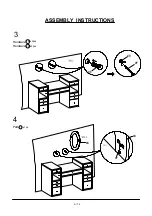 Preview for 9 page of Furniture of America FOA-DK5683 Assembly Instructions Manual