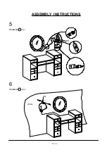 Preview for 10 page of Furniture of America FOA-DK5683 Assembly Instructions Manual