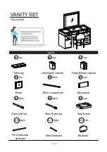 Preview for 5 page of Furniture of America FOA-DK5684 Assembly Instructions Manual