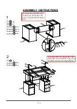 Preview for 9 page of Furniture of America FOA-DK5684 Assembly Instructions Manual