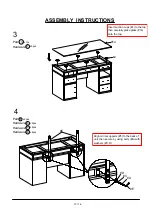 Preview for 10 page of Furniture of America FOA-DK5684 Assembly Instructions Manual