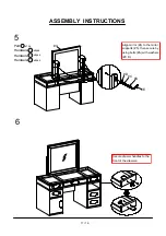 Preview for 11 page of Furniture of America FOA-DK5684 Assembly Instructions Manual