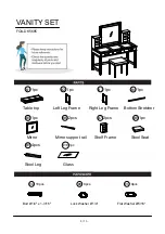 Preview for 5 page of Furniture of America FOA-DK5685 Assembly Instructions Manual