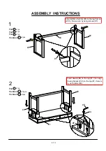 Preview for 8 page of Furniture of America FOA-DK5685 Assembly Instructions Manual