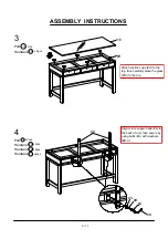 Preview for 9 page of Furniture of America FOA-DK5685 Assembly Instructions Manual