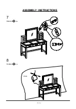 Preview for 11 page of Furniture of America FOA-DK5685 Assembly Instructions Manual