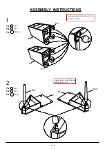 Preview for 8 page of Furniture of America FOA-DK5686 Assembly Instructions Manual