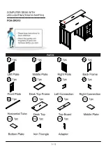 Preview for 5 page of Furniture of America FOA-DK915 Assembly Instructions Manual