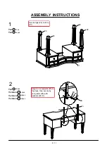 Preview for 8 page of Furniture of America FOA-DK930 Assembly Instructions Manual