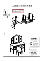 Preview for 10 page of Furniture of America FOA-DK930 Assembly Instructions Manual