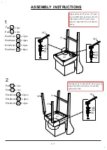 Preview for 6 page of Furniture of America FOA3779PC-2PK Assembly Instructions Manual