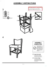 Preview for 7 page of Furniture of America FOA3779PC-2PK Assembly Instructions Manual