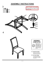 Preview for 8 page of Furniture of America FOA3786SC-2PK Assembly Instructions Manual