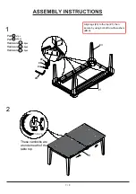 Preview for 7 page of Furniture of America FOA3786T Assembly Instructions Manual