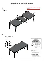 Preview for 8 page of Furniture of America FOA3786T Assembly Instructions Manual