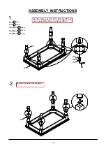 Preview for 7 page of Furniture of America FOA4908C Assembly Instructions Manual