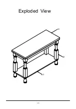 Preview for 6 page of Furniture of America FOA4908S Assembly Instructions Manual