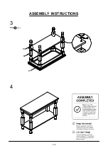 Preview for 8 page of Furniture of America FOA4908S Assembly Instructions Manual